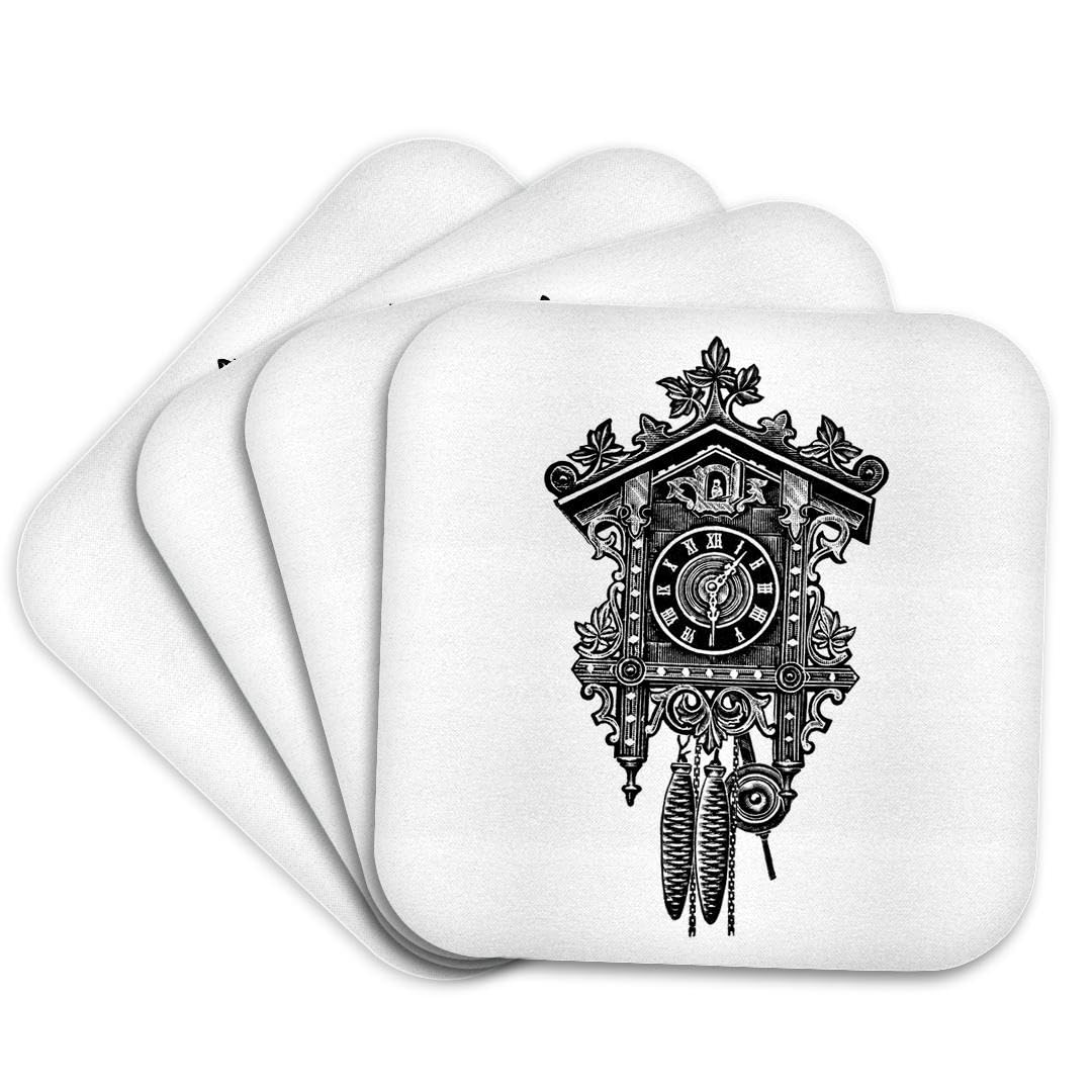 clock zero コースター clock zero コースター Amazon.com | 3dRose Vintage Cuckoo Clock